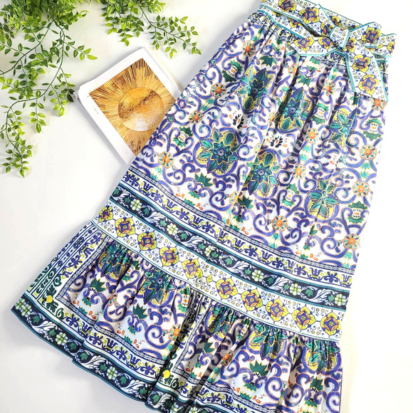 ANTONIO MELANI Dresses & Skirts - Antonio Melani Tegan Mosaic Maxi Skirt Size 6